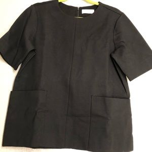 Everlane black pullover top